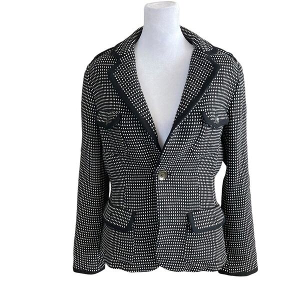 Rag & Bone Handmade Combat Style Wool Blend Single Button Blazer Jacket Size 8 - Picture 11 of 12